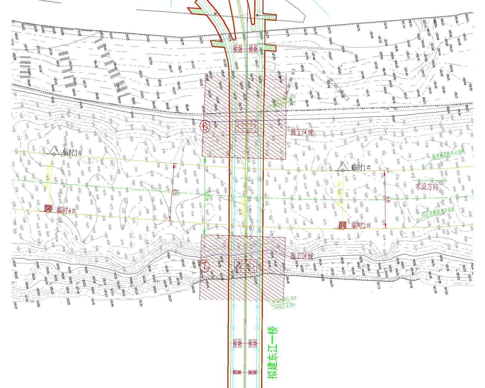 田阳东江一桥临时助航标志配布图-东江一桥.jpg 田阳东江一桥临时助航标志配布图-东江一桥.jpg