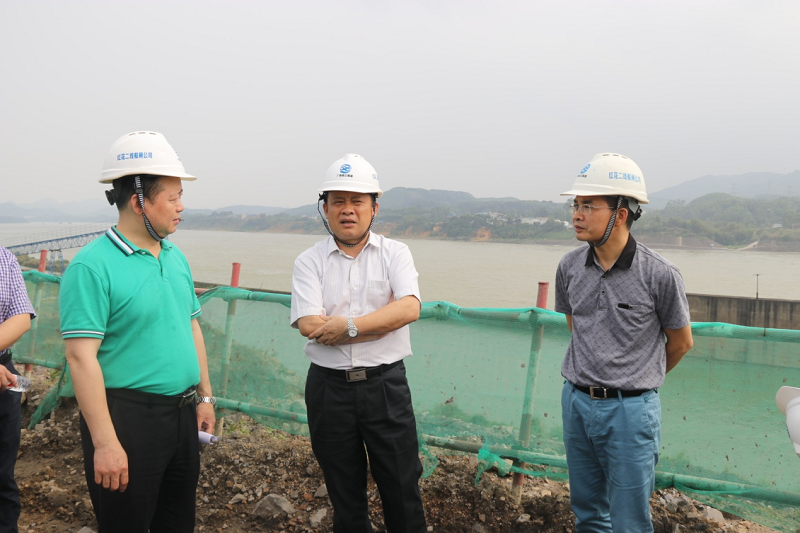 张建国副市长(中)实地查看红花二线船闸工程现场.png 张建国副市长(中)实地查看红花二线船闸工程现场.png
