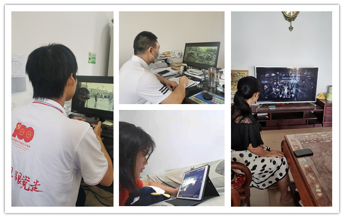 图为:党员下班时间观看《八佰》红色电影.jpg 图为:党员下班时间观看《八佰》红色电影.jpg