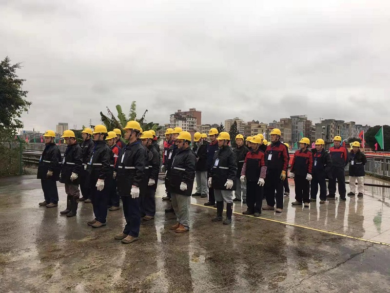 桂平航运枢纽二线船闸举行维修开工仪式现场.jpg 桂平航运枢纽二线船闸举行维修开工仪式现场.jpg