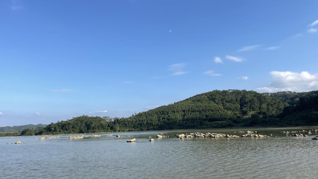 水位下降河道露出石头.jpg 水位下降河道露出石头.jpg